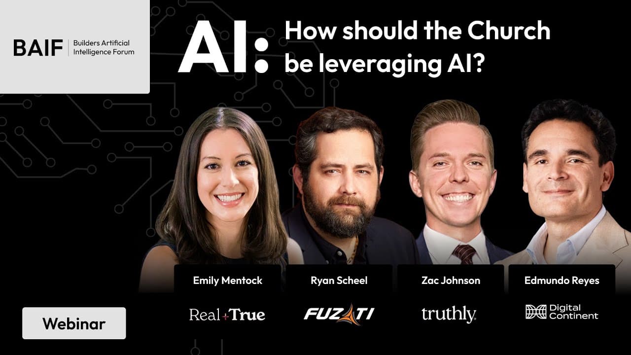 AI: How should the Church be leveraging AI?