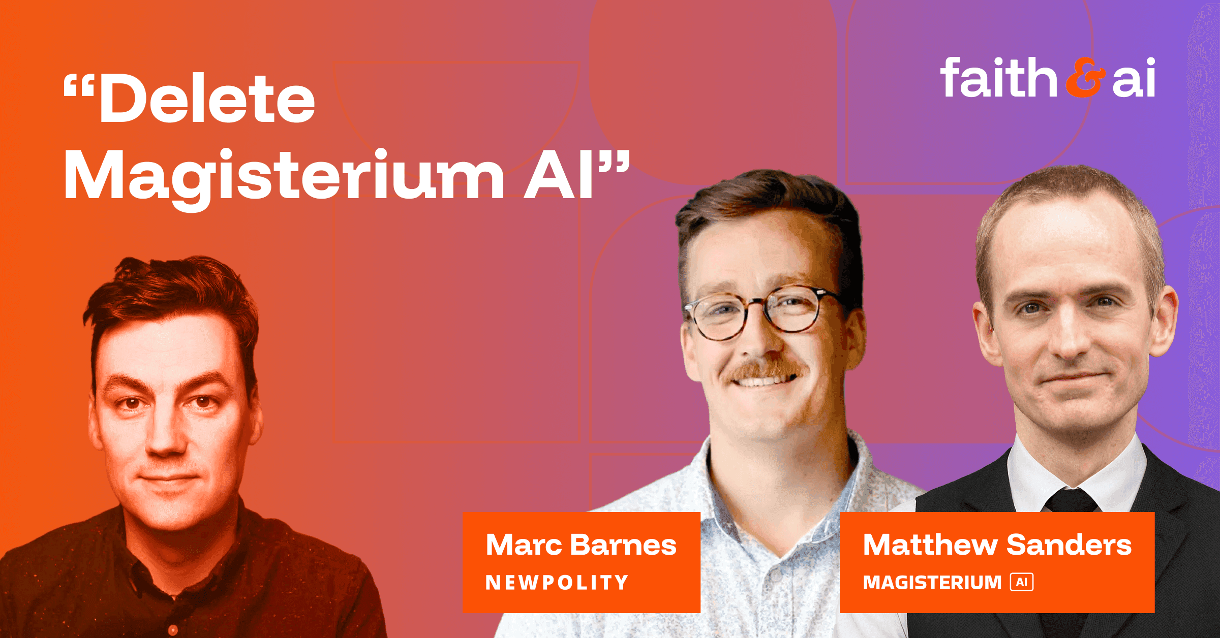 “Delete Magisterium AI”